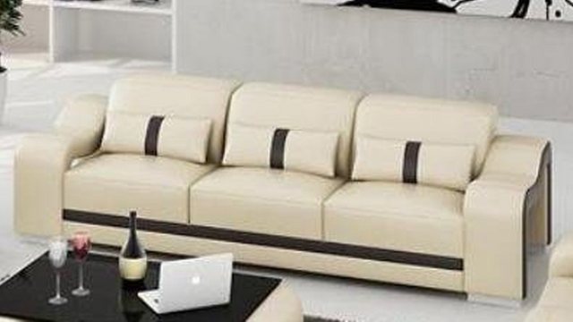 JVmoebel Sofa Sofa 3 Sitzer Leder Sofas Couch Polster Moderne Couchen, Made günstig online kaufen