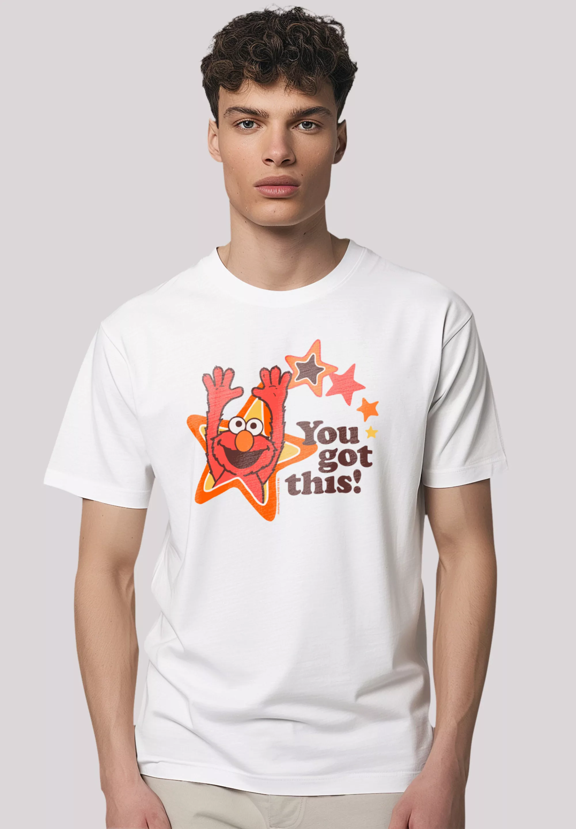 F4NT4STIC T-Shirt "Sesamstraße Elmo You got This", Premium Qualität günstig online kaufen