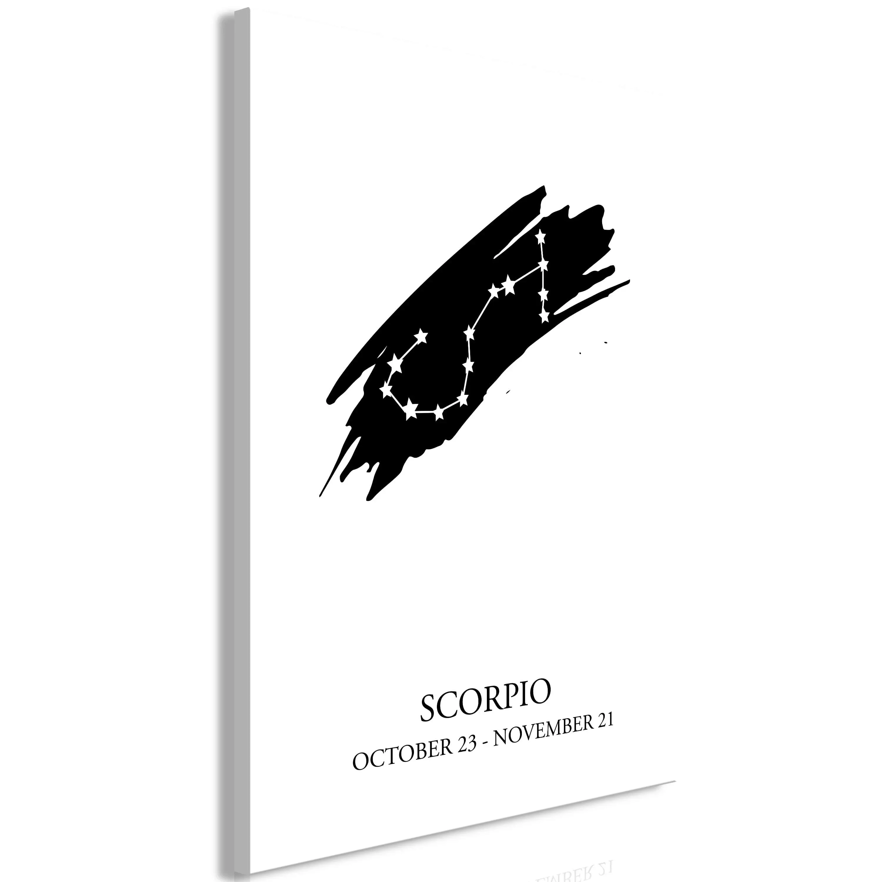 Wandbild - Zodiac Signs: Scorpio (1 Part) Vertical günstig online kaufen