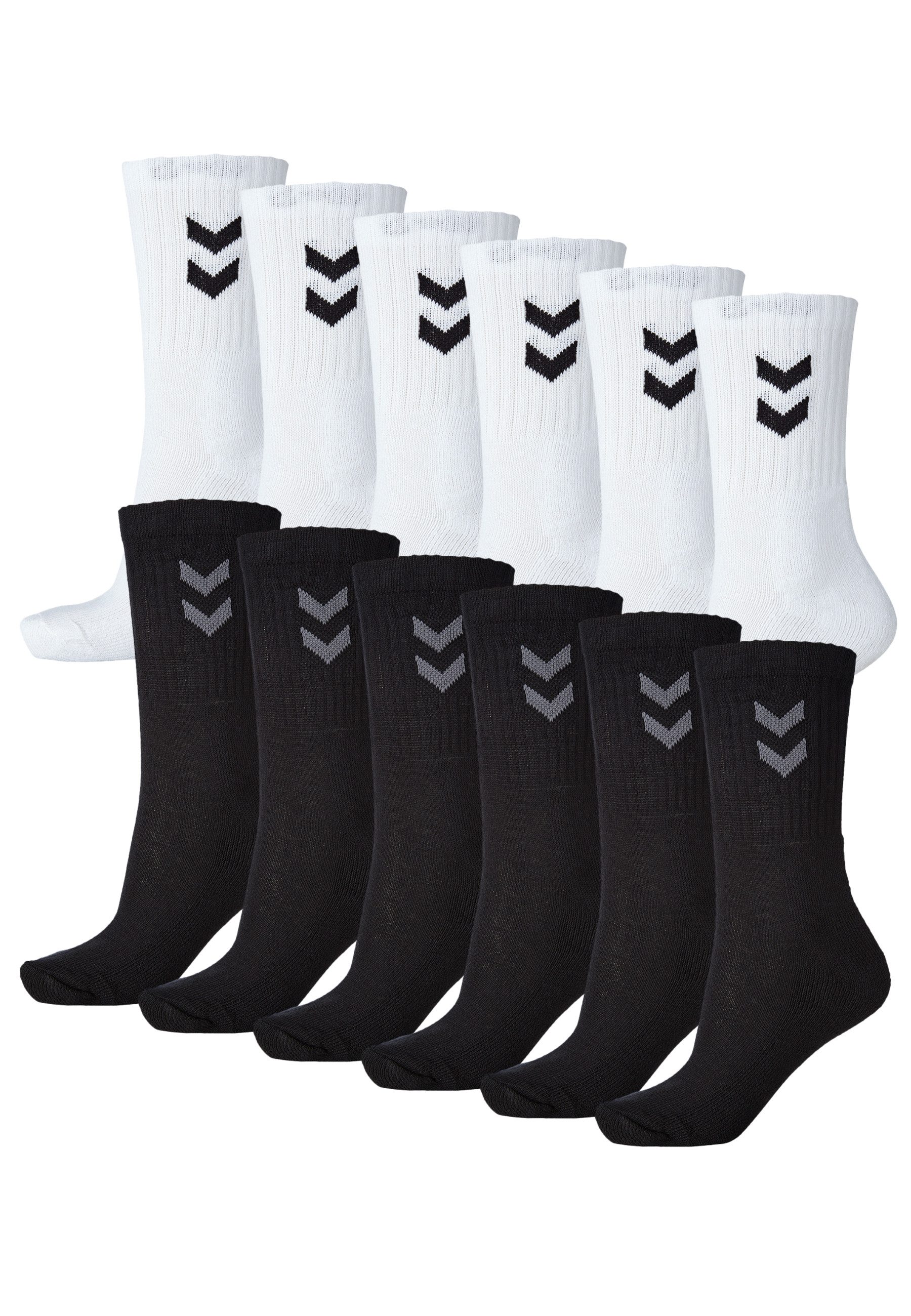 hummel Sportsocken Atmungsaktive Sportstrümpfe aus Baumwollmischung günstig online kaufen