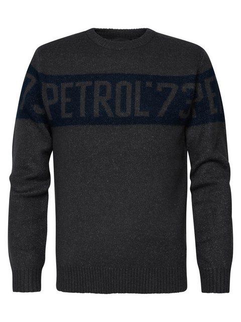 Petrol Industries Strickpullover Pullover mit Aufdruck Ephrata günstig online kaufen