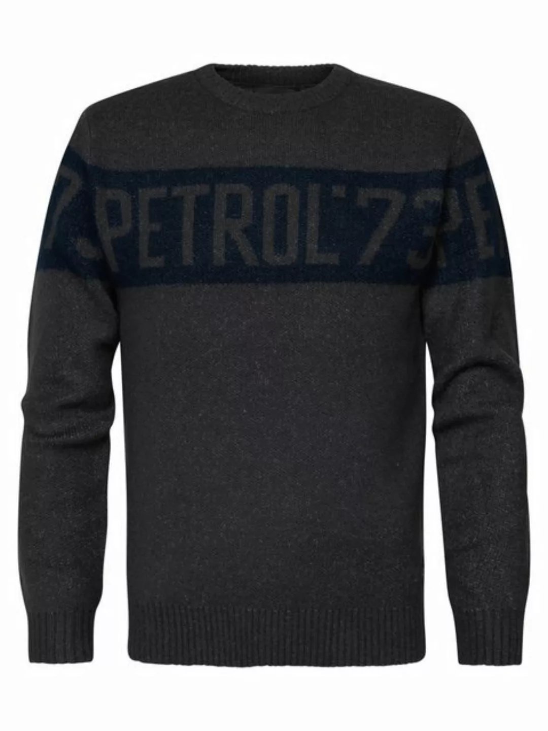 Petrol Industries Strickpullover Pullover mit Aufdruck Ephrata günstig online kaufen