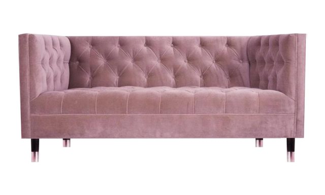 JVmoebel Chesterfield-Sofa Luxus Sofa Zweisitzer Couch Chesterfield Polster günstig online kaufen