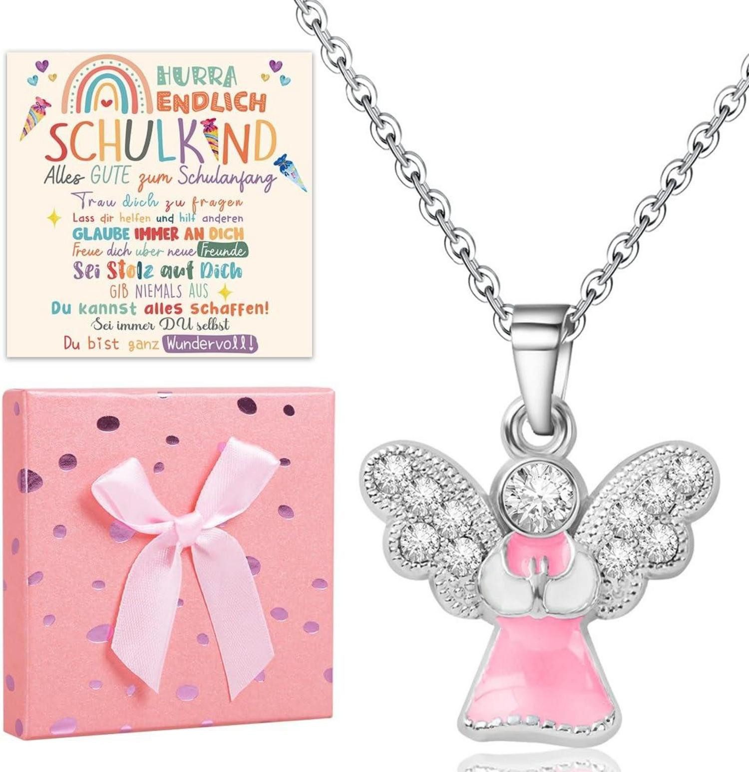 LuxusKollektion Hängedekoration Einschulung Geschenk Mädchen Schutzengel günstig online kaufen