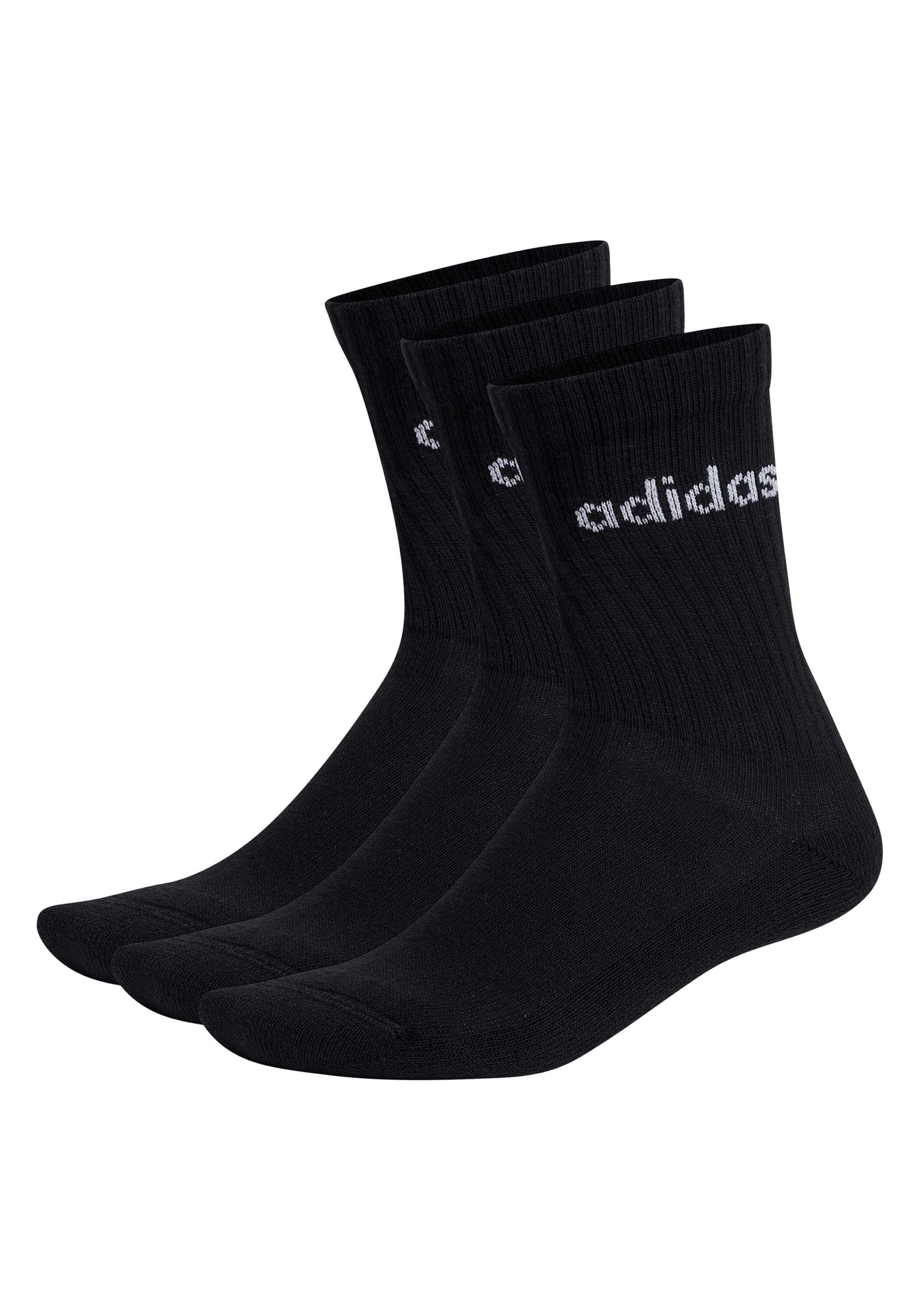 adidas Originals Kurzsocken "Socken Linear Crew Cushioned 3er Pack" günstig online kaufen