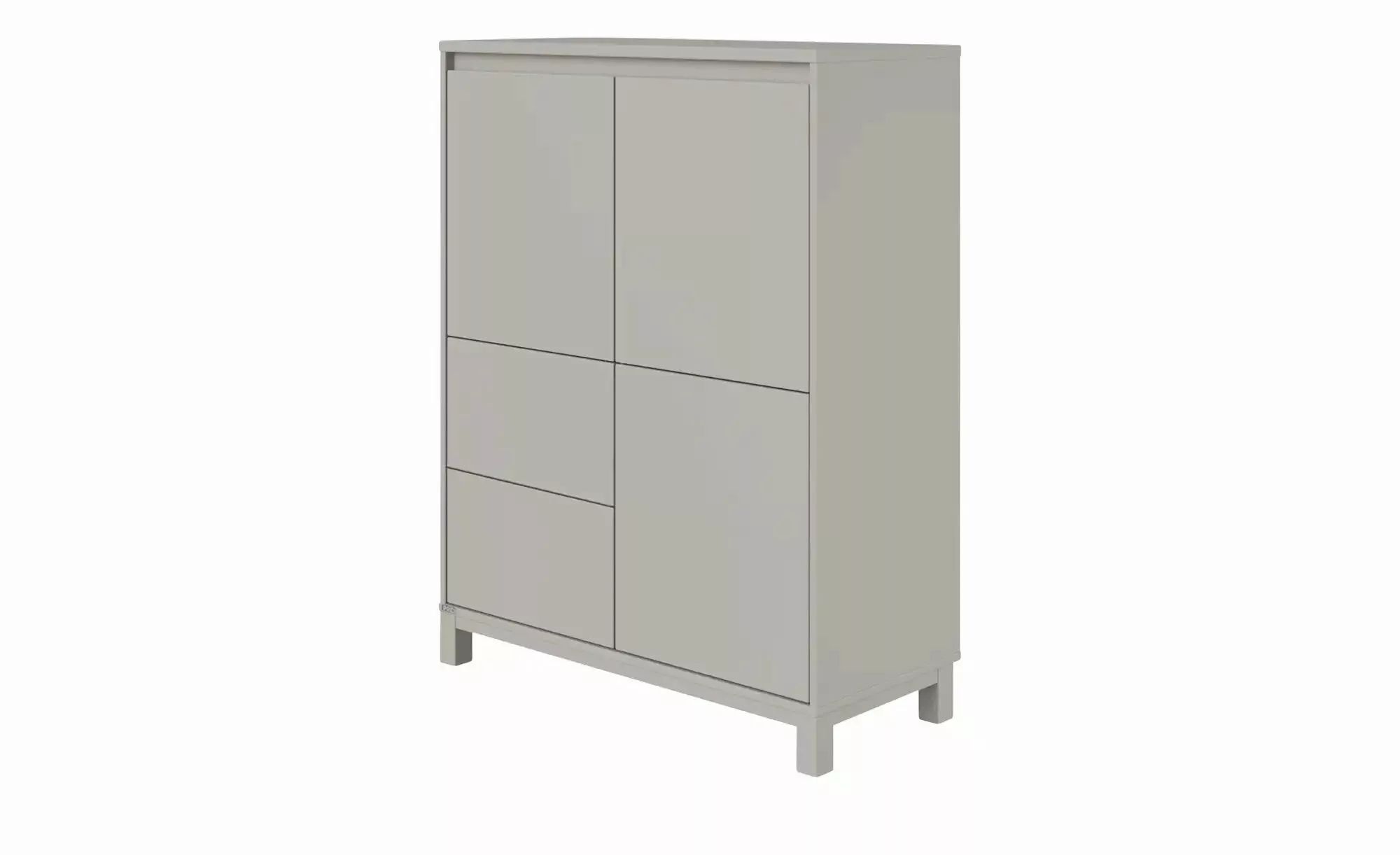 PAIDI Highboard  Olli ¦ grau ¦ Maße (cm): B: 94,8 H: 119,7 T: 40.1 Kommoden günstig online kaufen