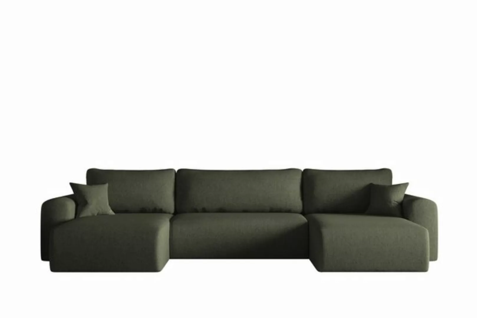 Kaiser Möbel Ecksofa mit schlaffunktion und bettkasten, Sofa U-form, Couch günstig online kaufen