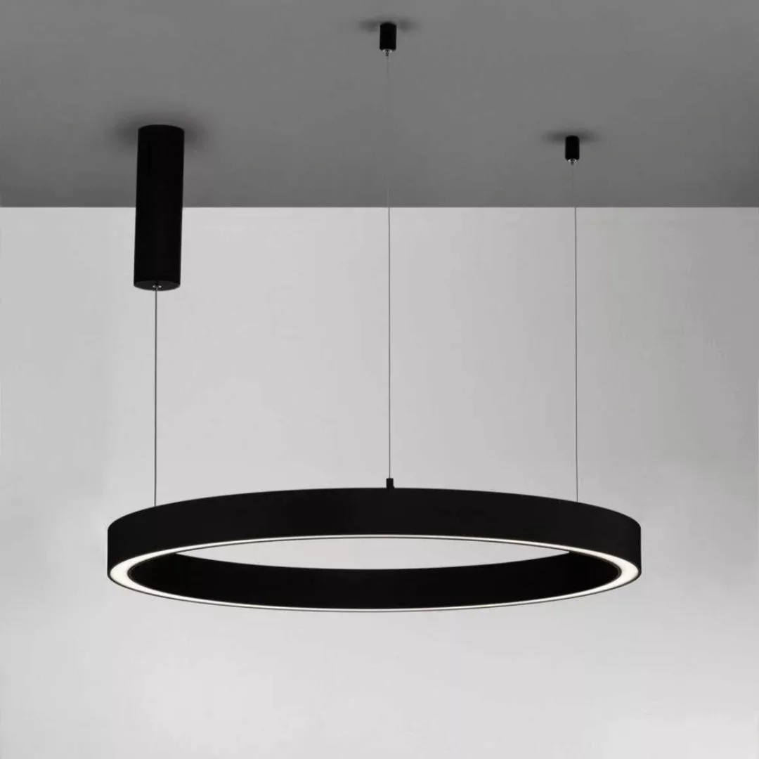 LED Pendelleuchte Sting in Schwarz 50W 2968lm günstig online kaufen