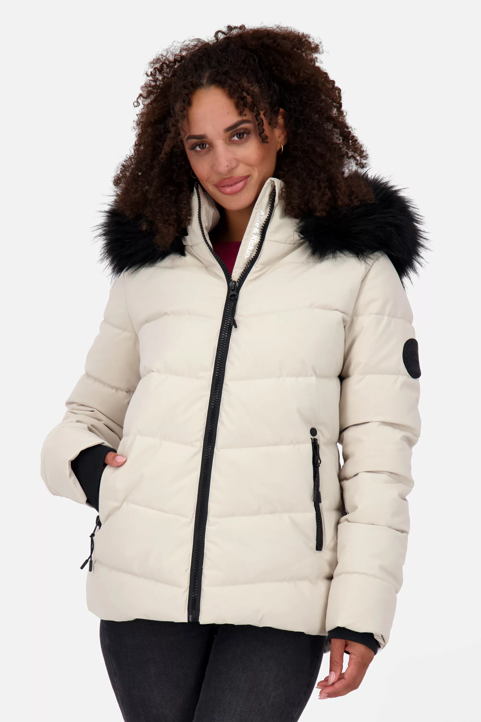 Alife & Kickin Winterjacke "AdelaAK A Puffer Jacket Damen" günstig online kaufen