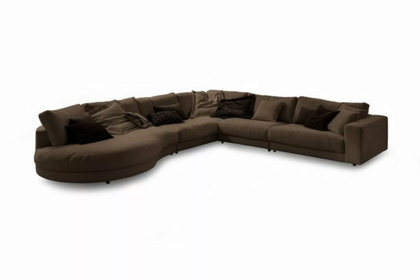 daslagerhaus living Big-Sofa Ecksofa Downtown Stoff günstig online kaufen