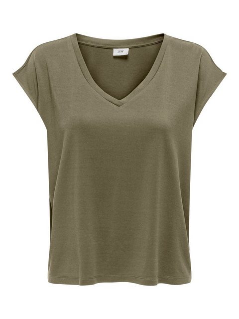 ONLY & SONS T-Shirt - Shirt - Kurzarmshirt - JDYHAZEL S/S MODAL V-NECK TOP günstig online kaufen