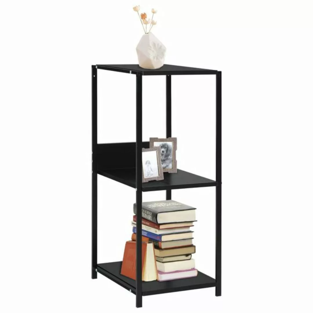 furnicato Bücherregal Kleines Schwarz 33,5x39,6x79,7 cm Holzwerkstoff, 1-tl günstig online kaufen