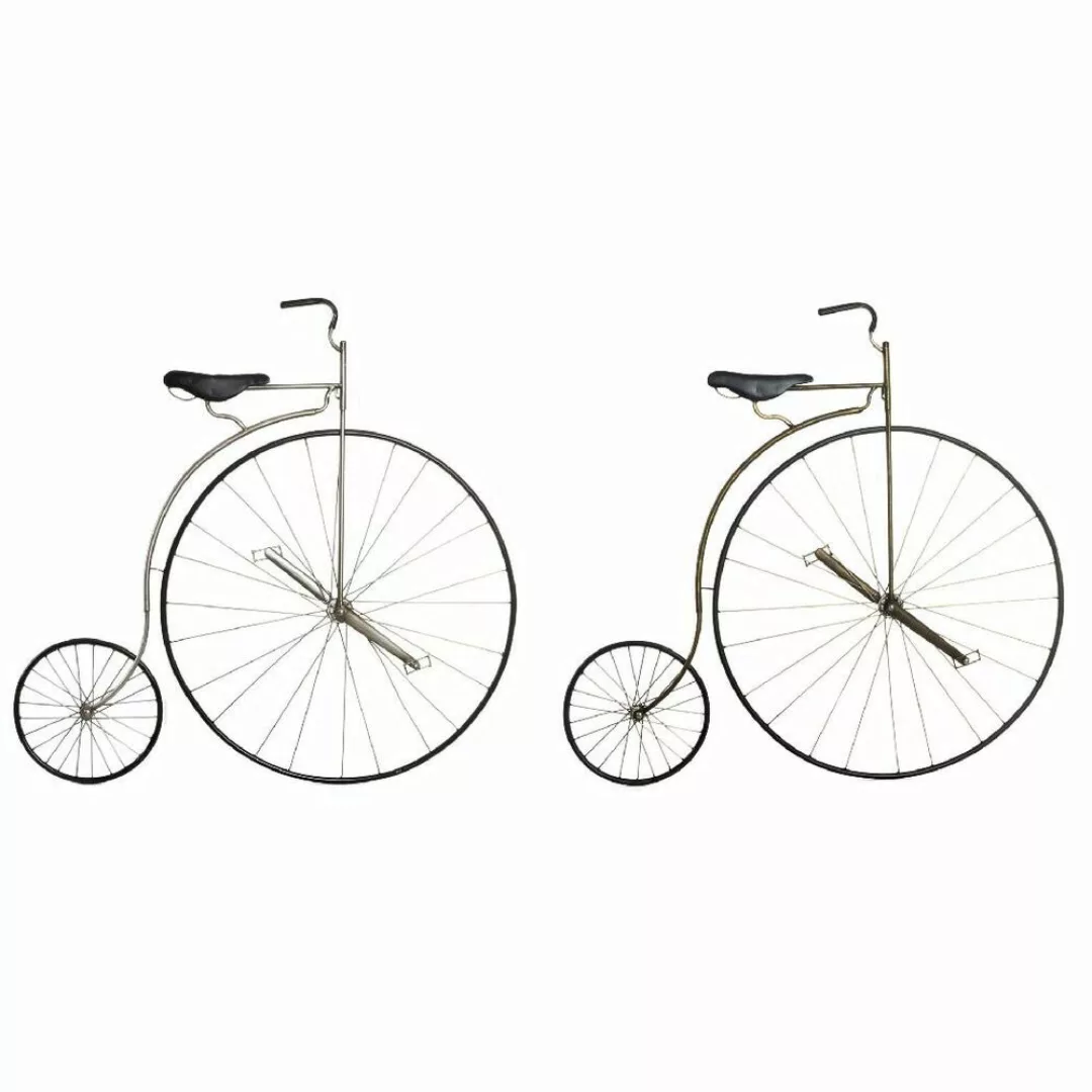 Wanddekoration Dkd Home Decor Metall Fahrrad (2 Pcs) (100 X 95 X 4.5 Cm) günstig online kaufen