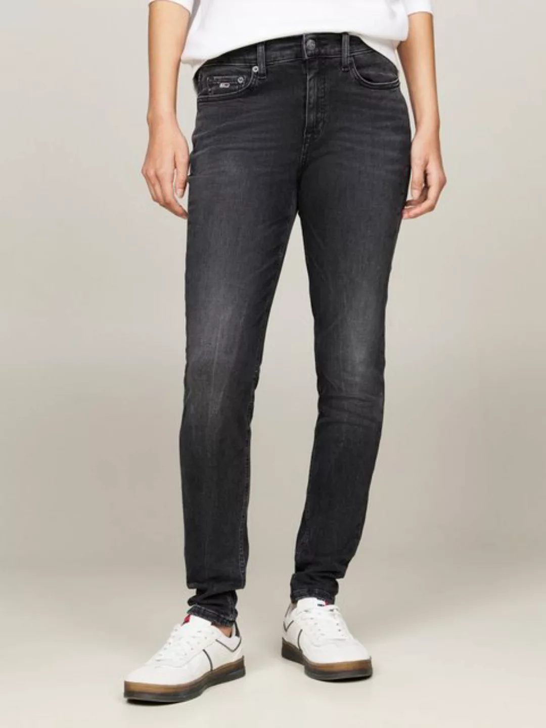 Tommy Jeans Skinny-fit-Jeans "Tommy Jeans - Damenjeans- NORA Mid Rise - Ski günstig online kaufen