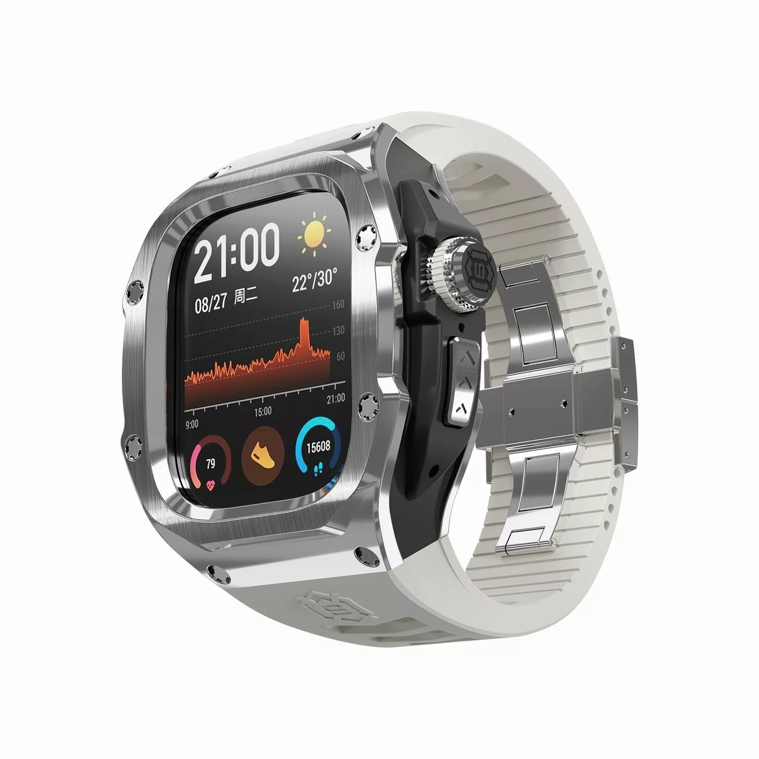 Wigento Smartwatch-Armband Für Apple Watch Ultra günstig online kaufen