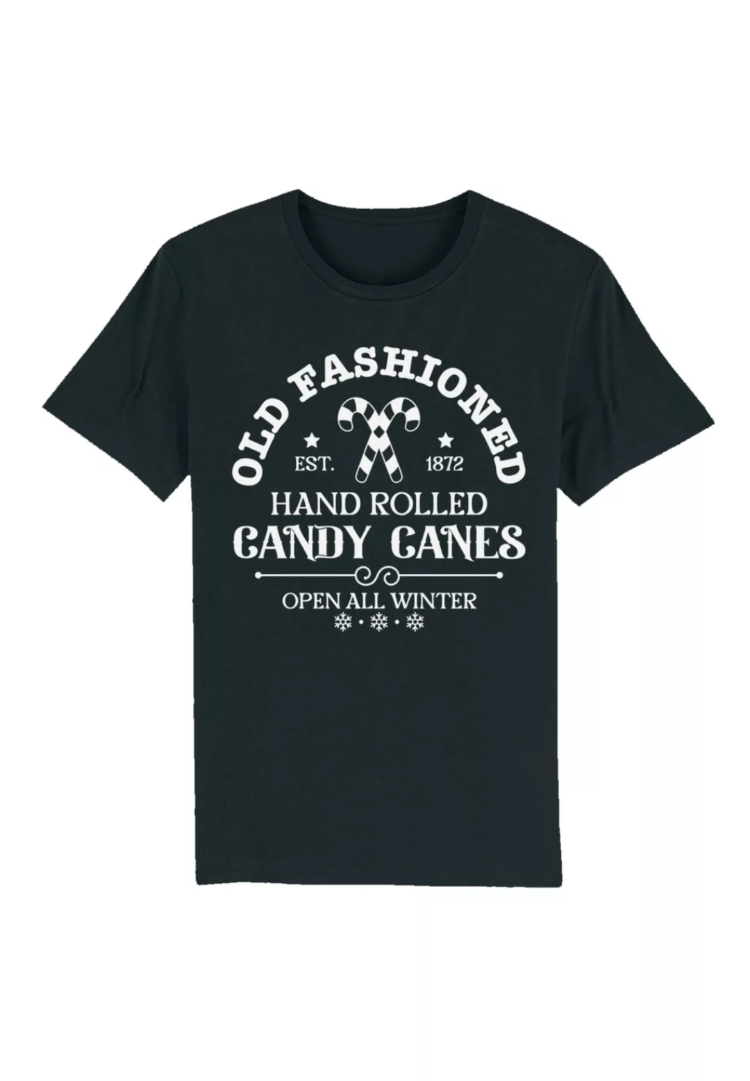 F4NT4STIC T-Shirt "Cany Canes Retro Weihnachts Sign", Premium Qualität günstig online kaufen