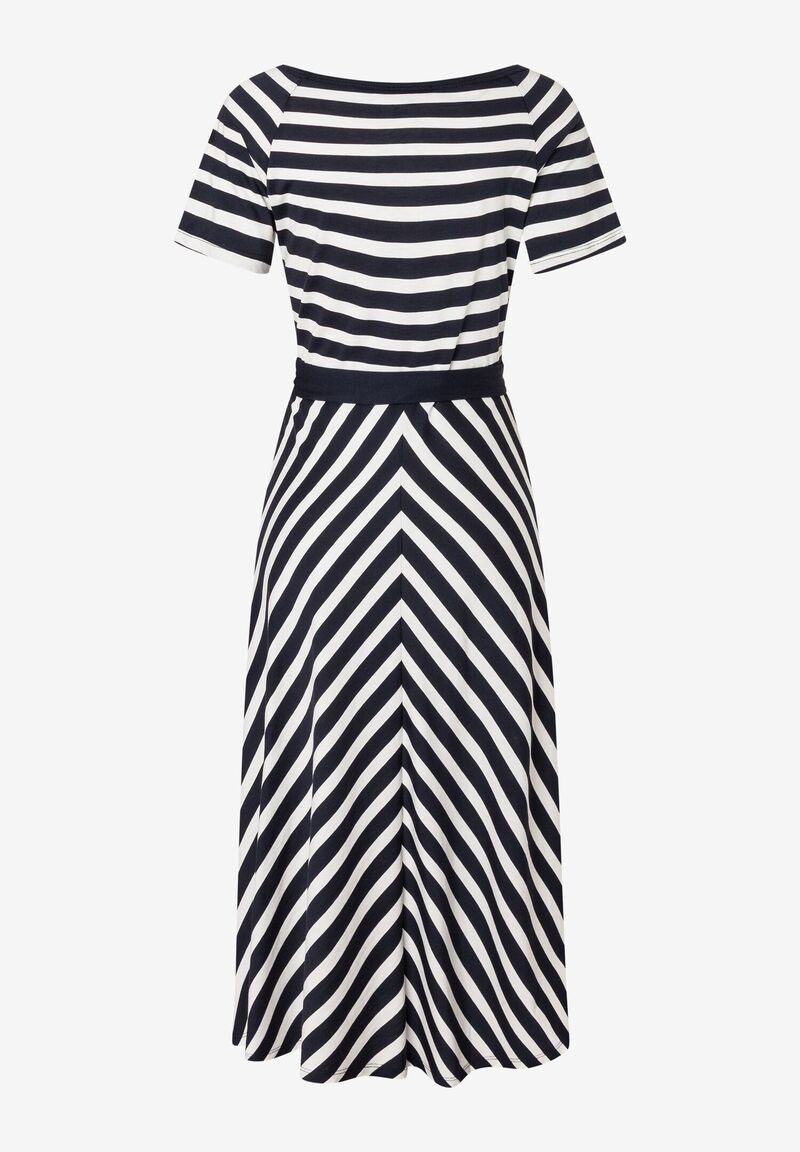 MORE&MORE Jerseykleid Jersey-Streifenkleid günstig online kaufen