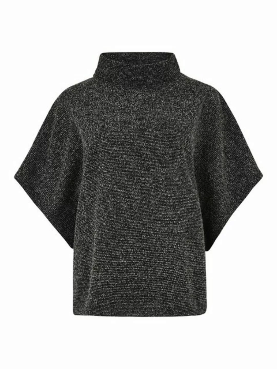 Apricot Kurzarmpullover Jacquard-Cape, mit Fledermausärmeln günstig online kaufen