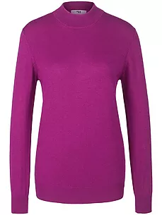 Stehbund-Pullover Modell Sabrina Peter Hahn Seide/Kaschmir pink günstig online kaufen