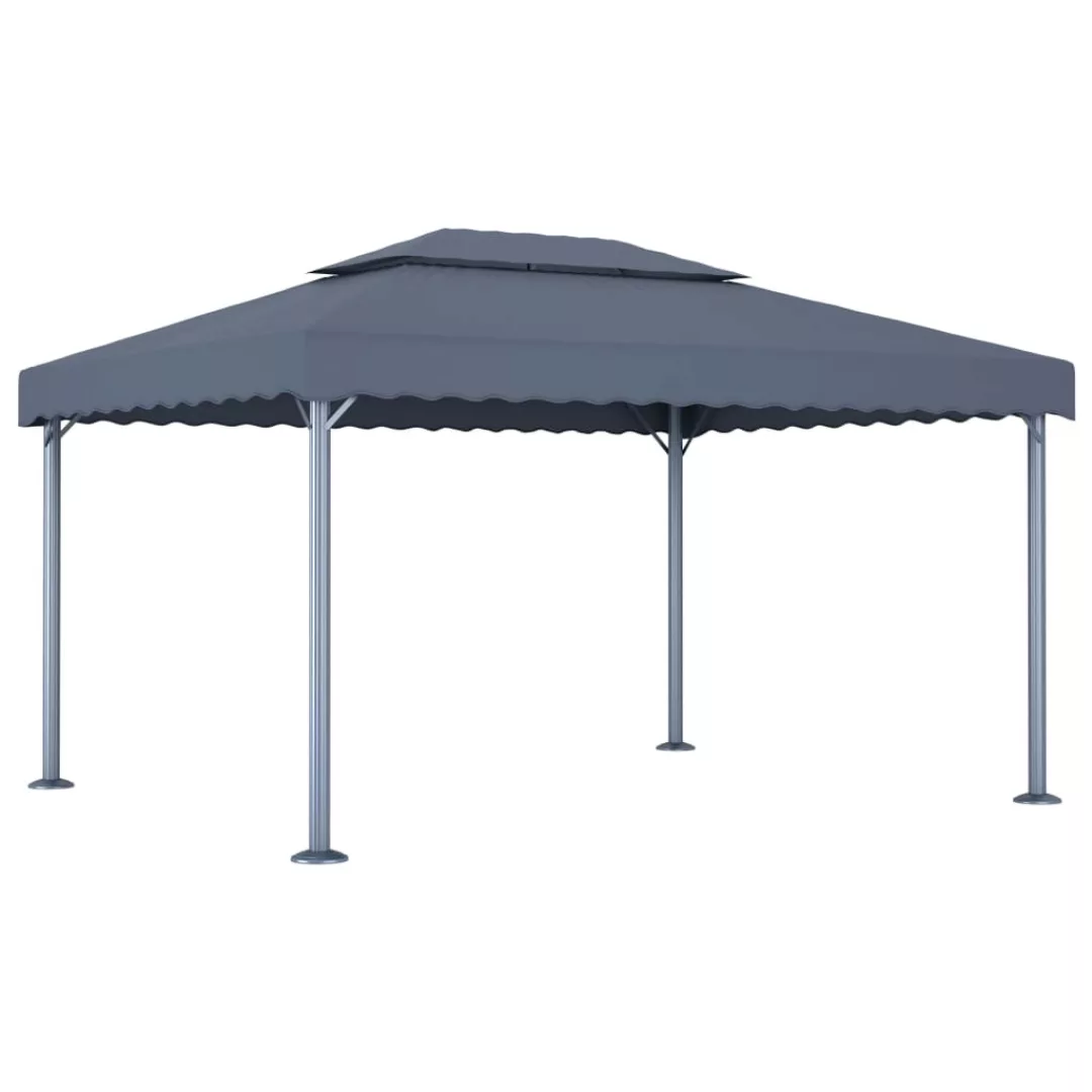 Pavillon 400 X 300 Cm Anthrazit Aluminium günstig online kaufen