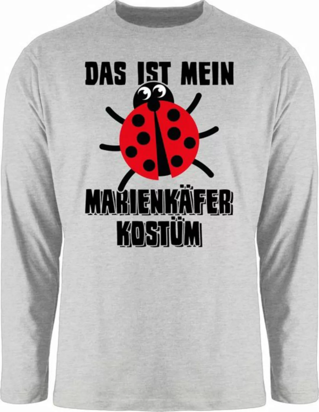 Shirtracer Rundhalsshirt Das ist mein Marienkäfer Kostüm - schwarz Karneval günstig online kaufen