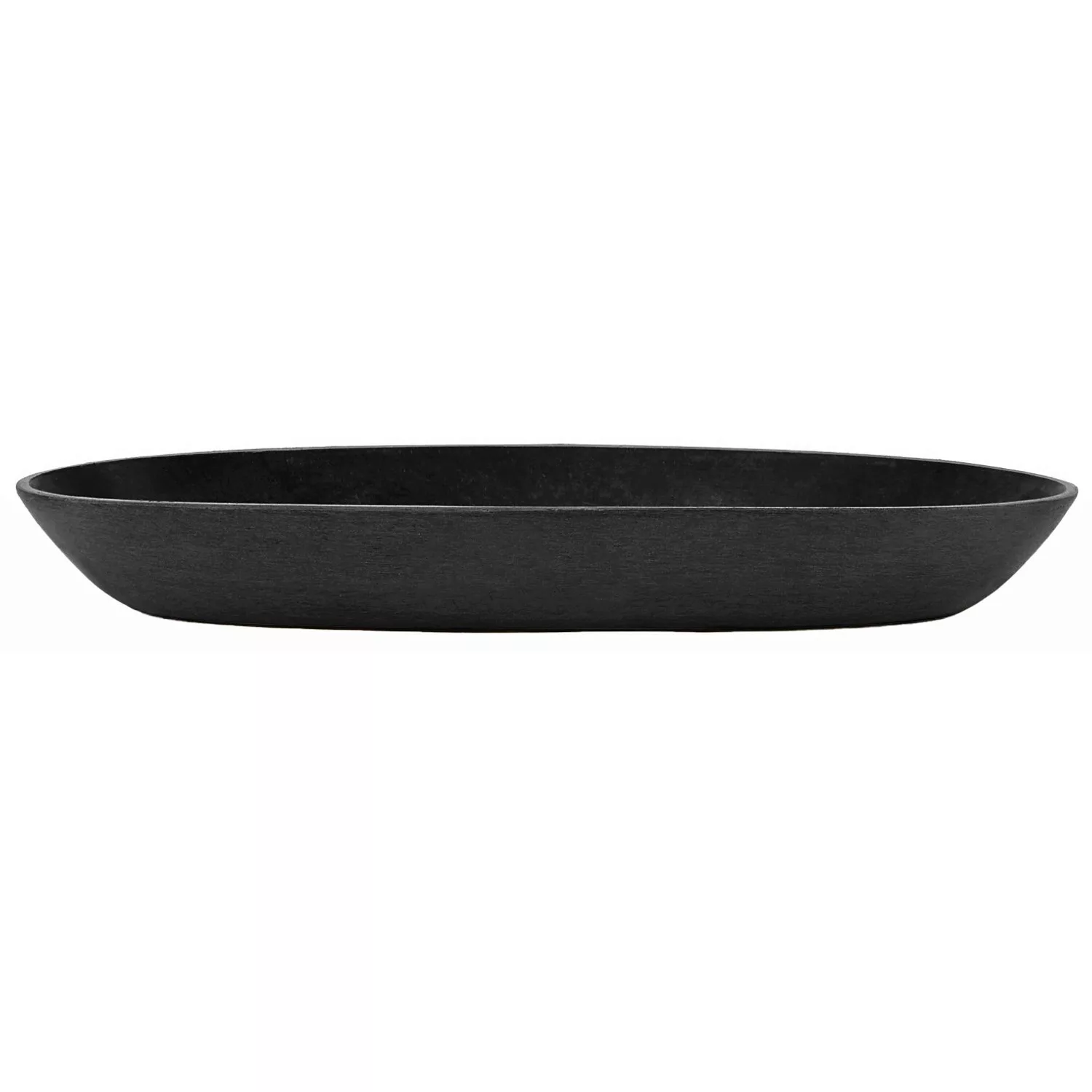 Ecopots Untersetzer Sofia oval Dunkelgrau 26 cm günstig online kaufen