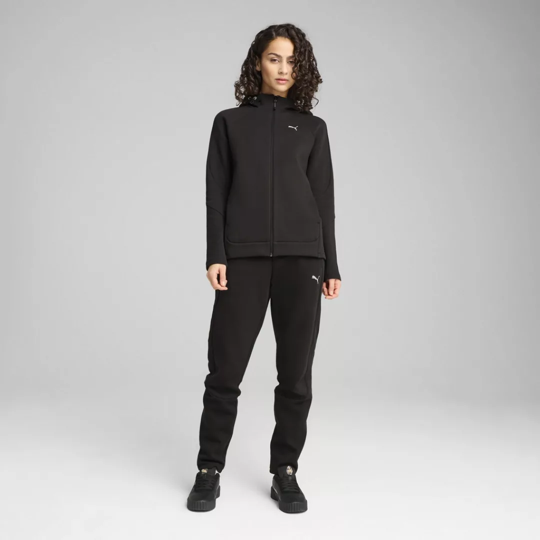 PUMA Sweatjacke "evoStripe Kapuzenjacke Damen" günstig online kaufen