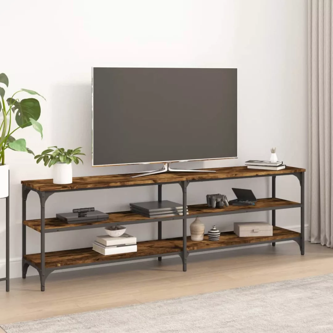 Vidaxl Tv-schrank Räuchereiche 160x30x50 Cm Holzwerkstoff günstig online kaufen