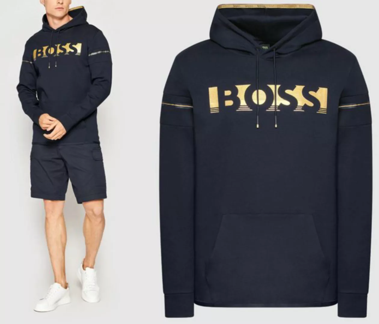 BOSS Sweatshirt HUGO BOSS Soody Hoody Pullover Sweater Sweatshirt Jumper Sw günstig online kaufen