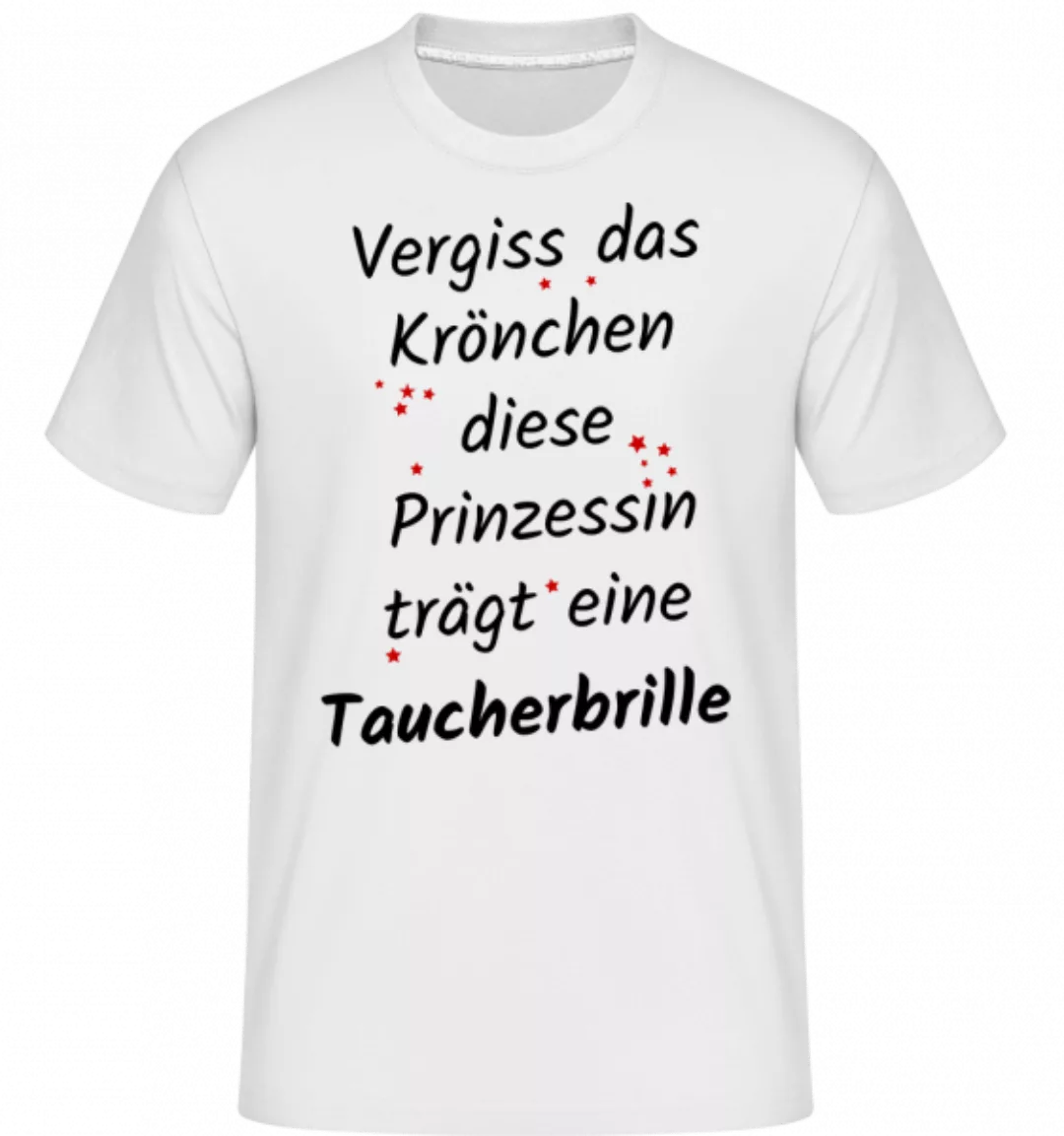 Prinzessin Trägt Taucherbrille · Shirtinator Männer T-Shirt günstig online kaufen