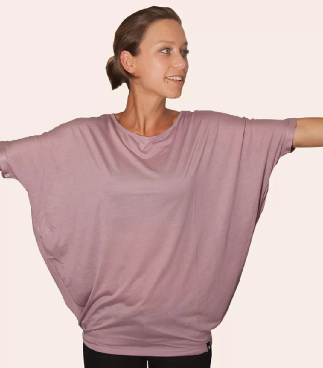 Basic - Fair Gehandeltes, Kurzarm Frauen Flow T-shirt Aus Modal günstig online kaufen