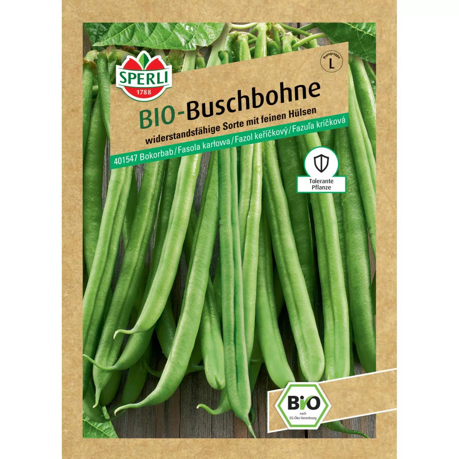 Sperli Bio Buschbohne günstig online kaufen