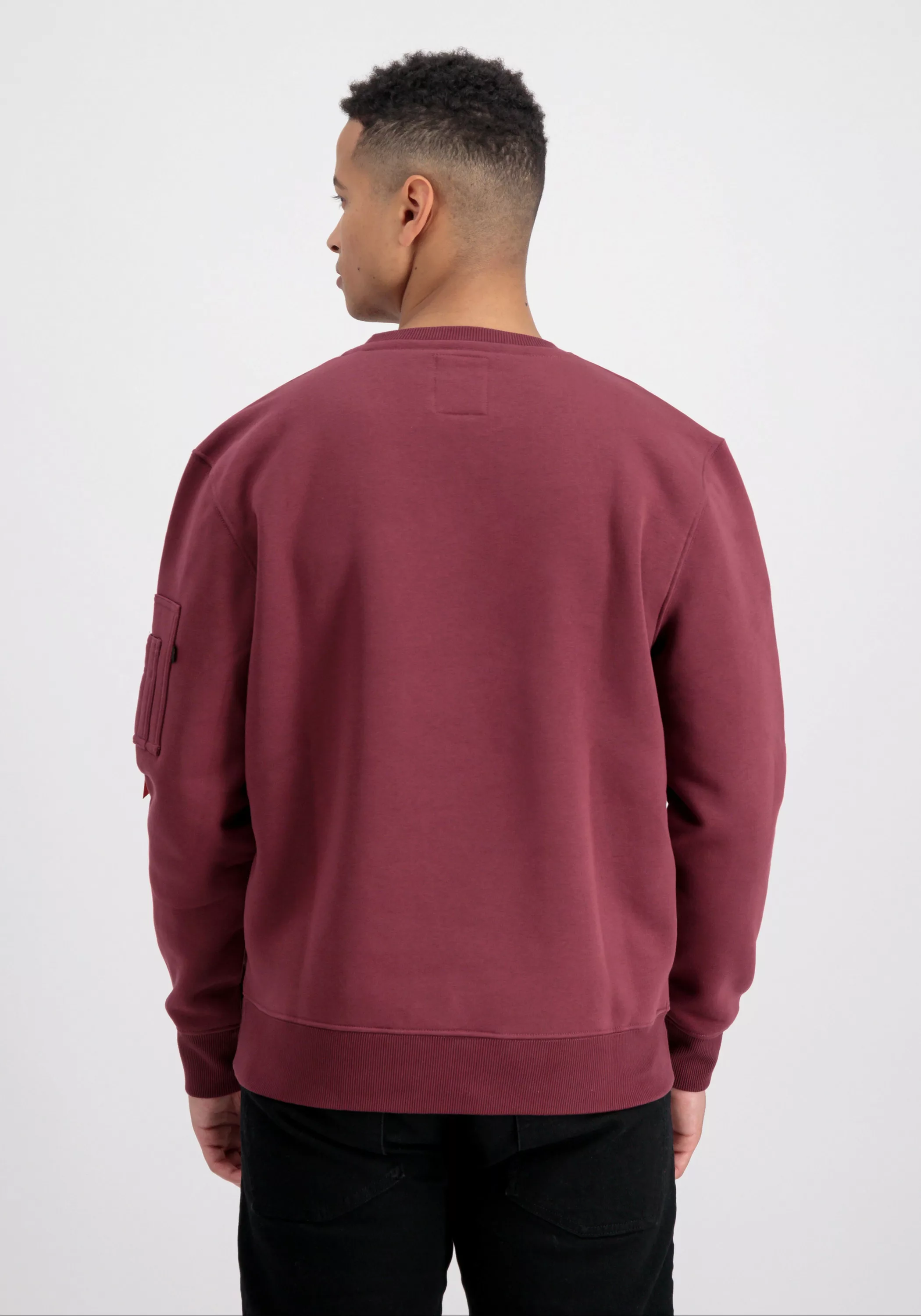 Alpha Industries Sweater "Alpha Industries Men - Sweatshirts Alpha Label Sw günstig online kaufen