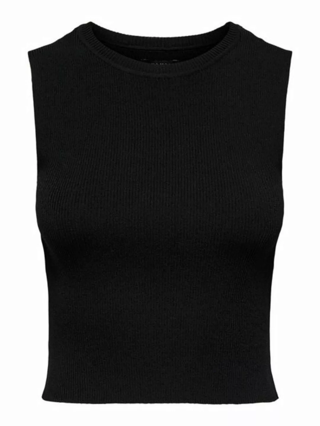 ONLY Shirttop Geripptes Kurzes Crop Top ONLMAJLI 4923 in Schwarz günstig online kaufen