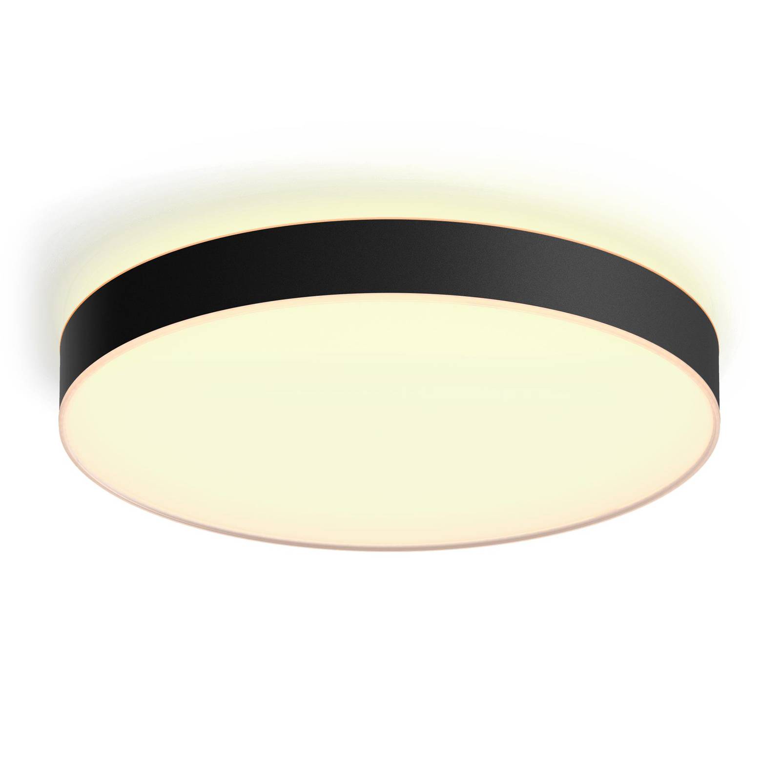 Philips Hue Enrave LED-Deckenlampe 55,1cm schwarz günstig online kaufen