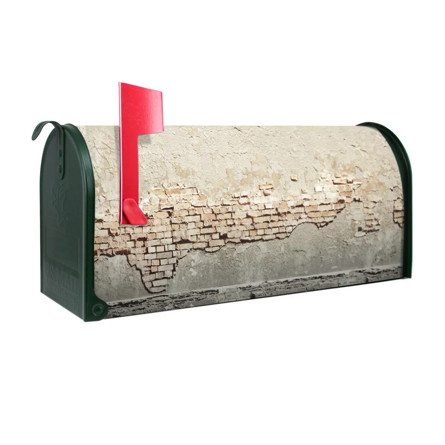 Banjado Amerikanischer Briefkasten Grün 48x22x16cm US Mailbox Letterbox Pos günstig online kaufen