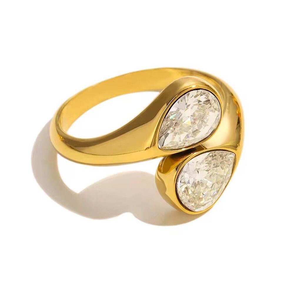 ROUGEMONT Fingerring Wasserfester Damen Statement Ring günstig online kaufen