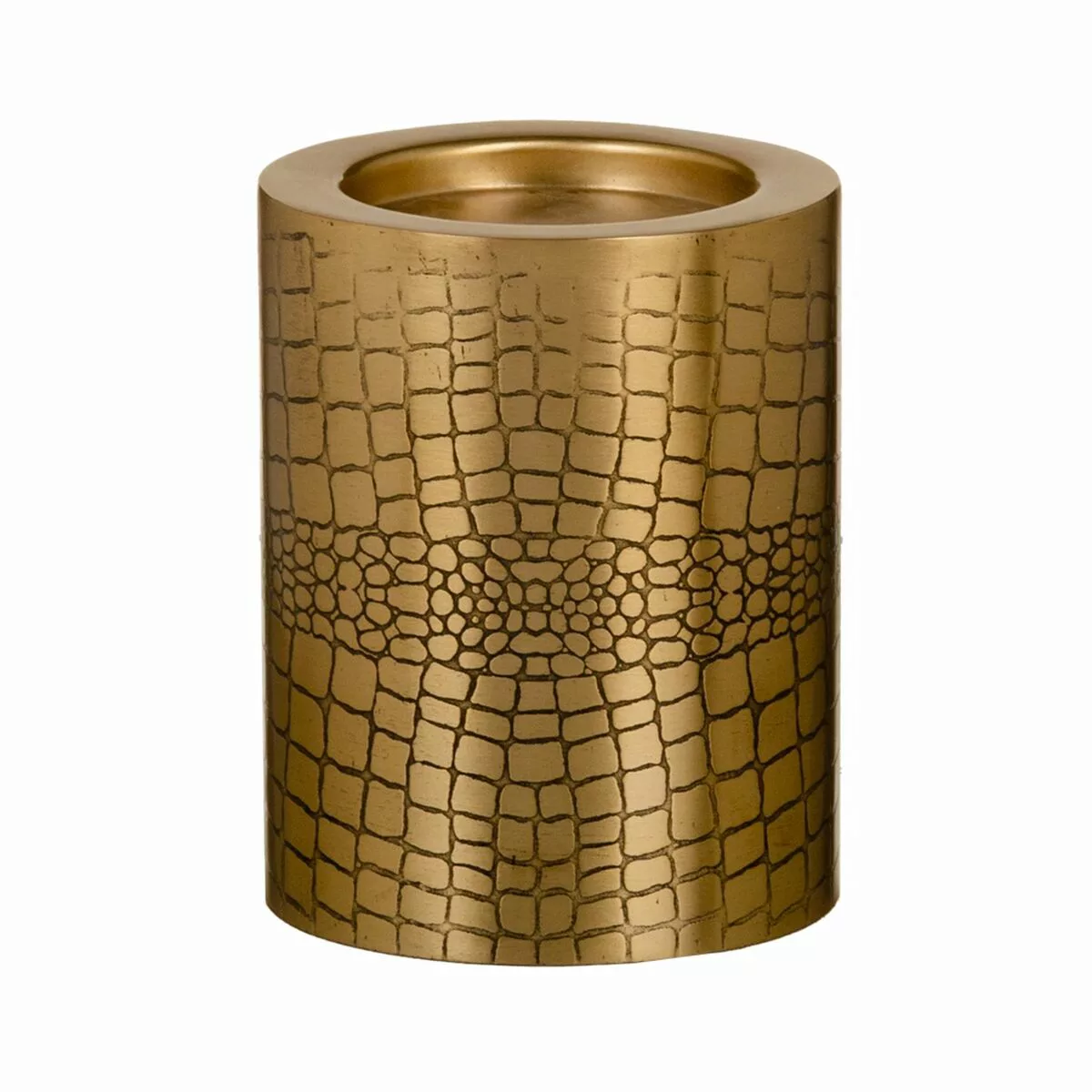 Kerzenschale Gold Metall 12 X 12 X 15 Cm günstig online kaufen