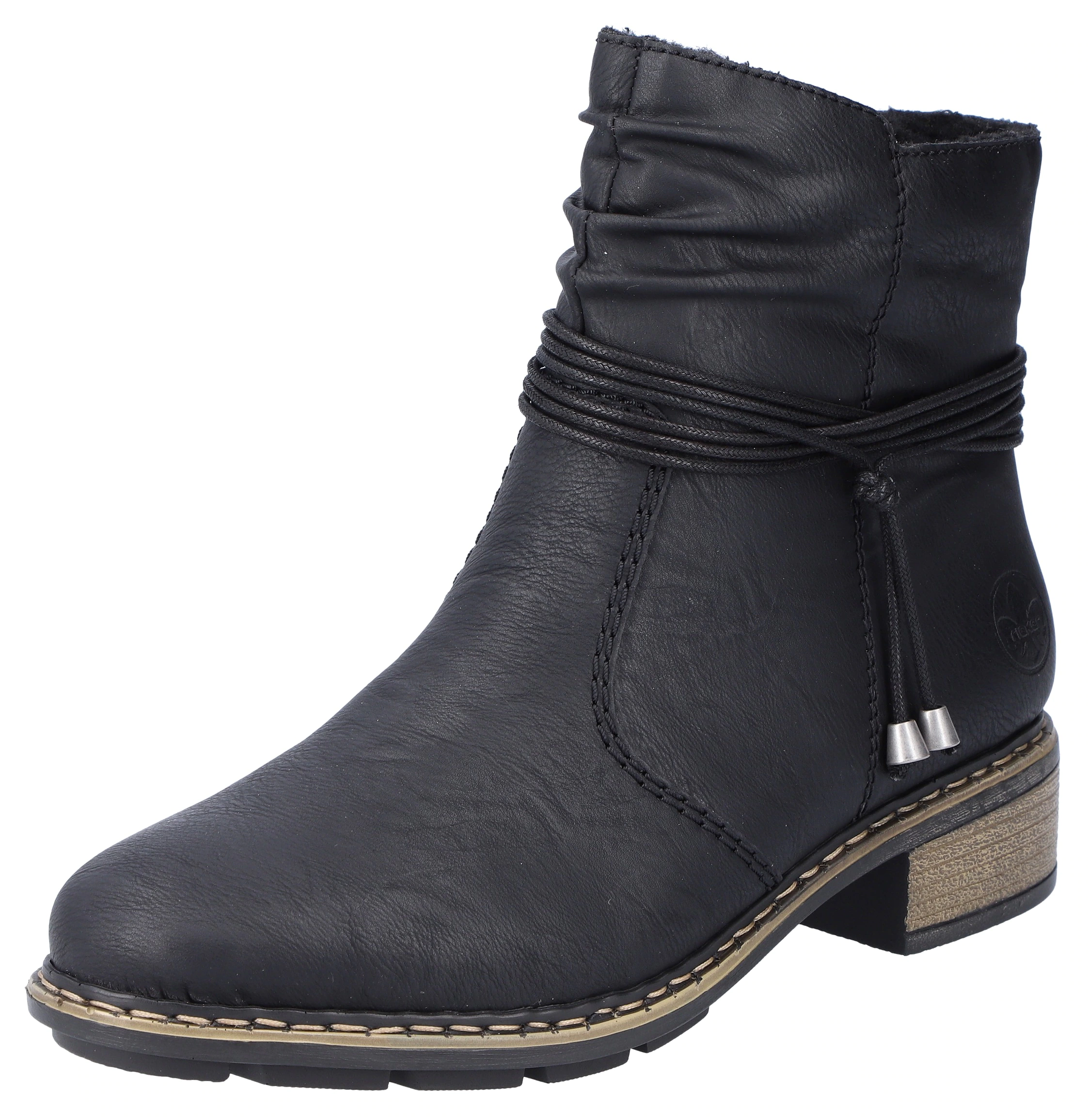 Rieker Stiefelette Damen schwarz günstig online kaufen