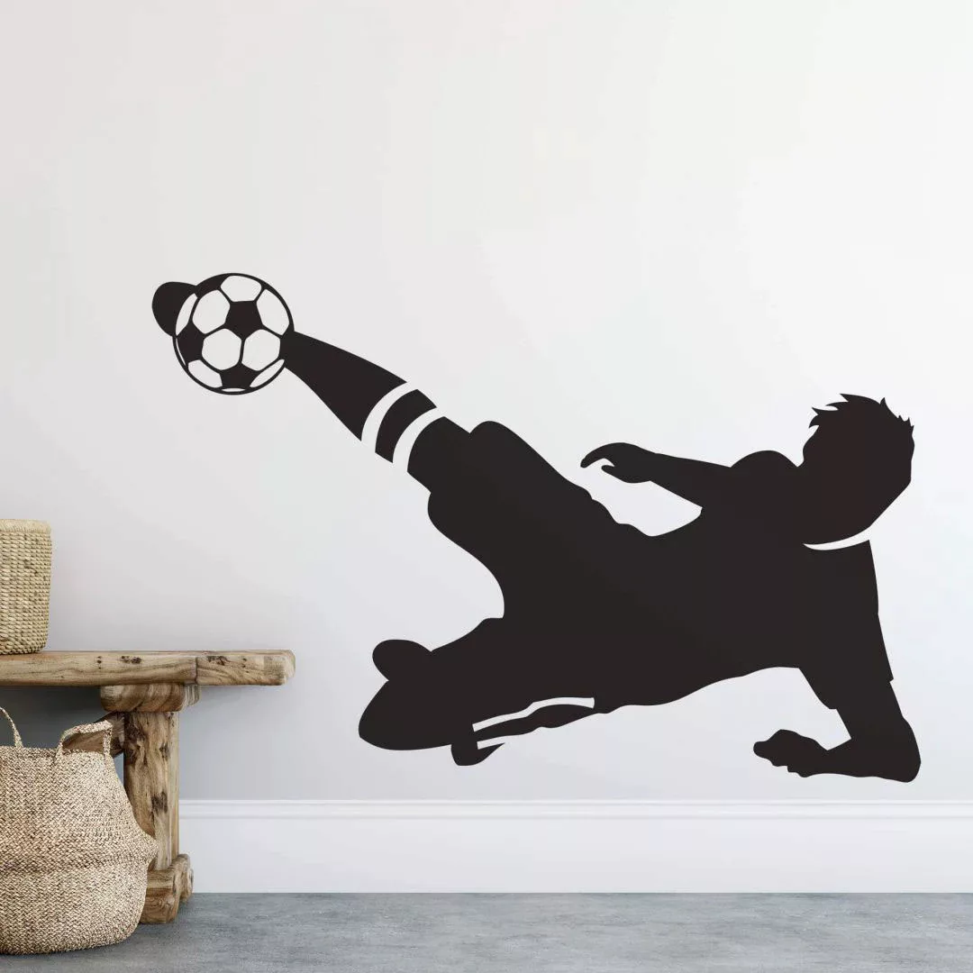 Wall-Art Wandtattoo "Wandsticker Fußballer 3", (1 St.), selbstklebend, entf günstig online kaufen