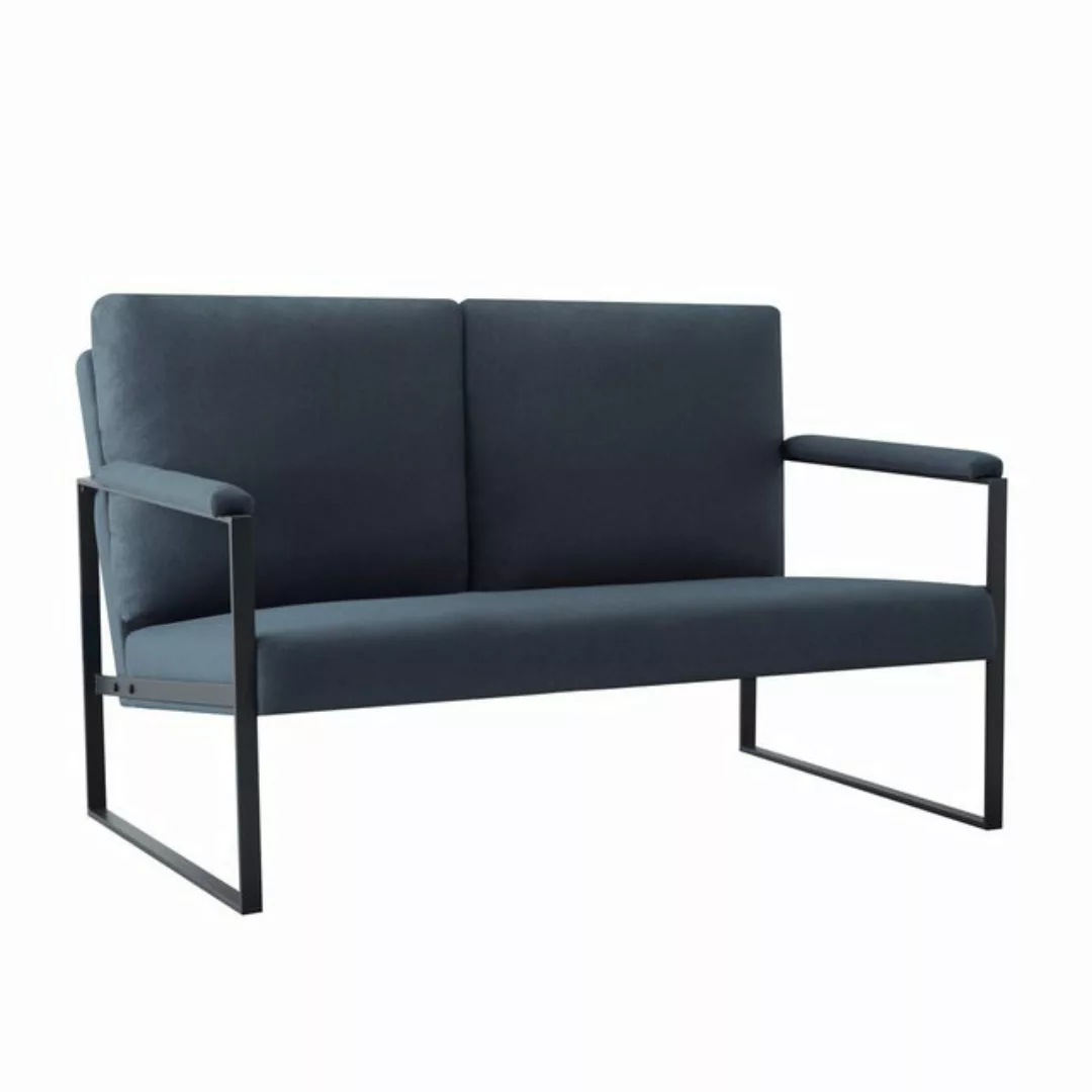 ZMH Sofa 2-Sitzer Quadratisch mit Polsterung für Wohnzimmer Schlafzimmer, 2 günstig online kaufen