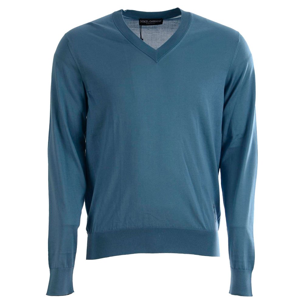 Dolce & Gabbana 738256 V-ausschnitt Sweater 52 Blue günstig online kaufen