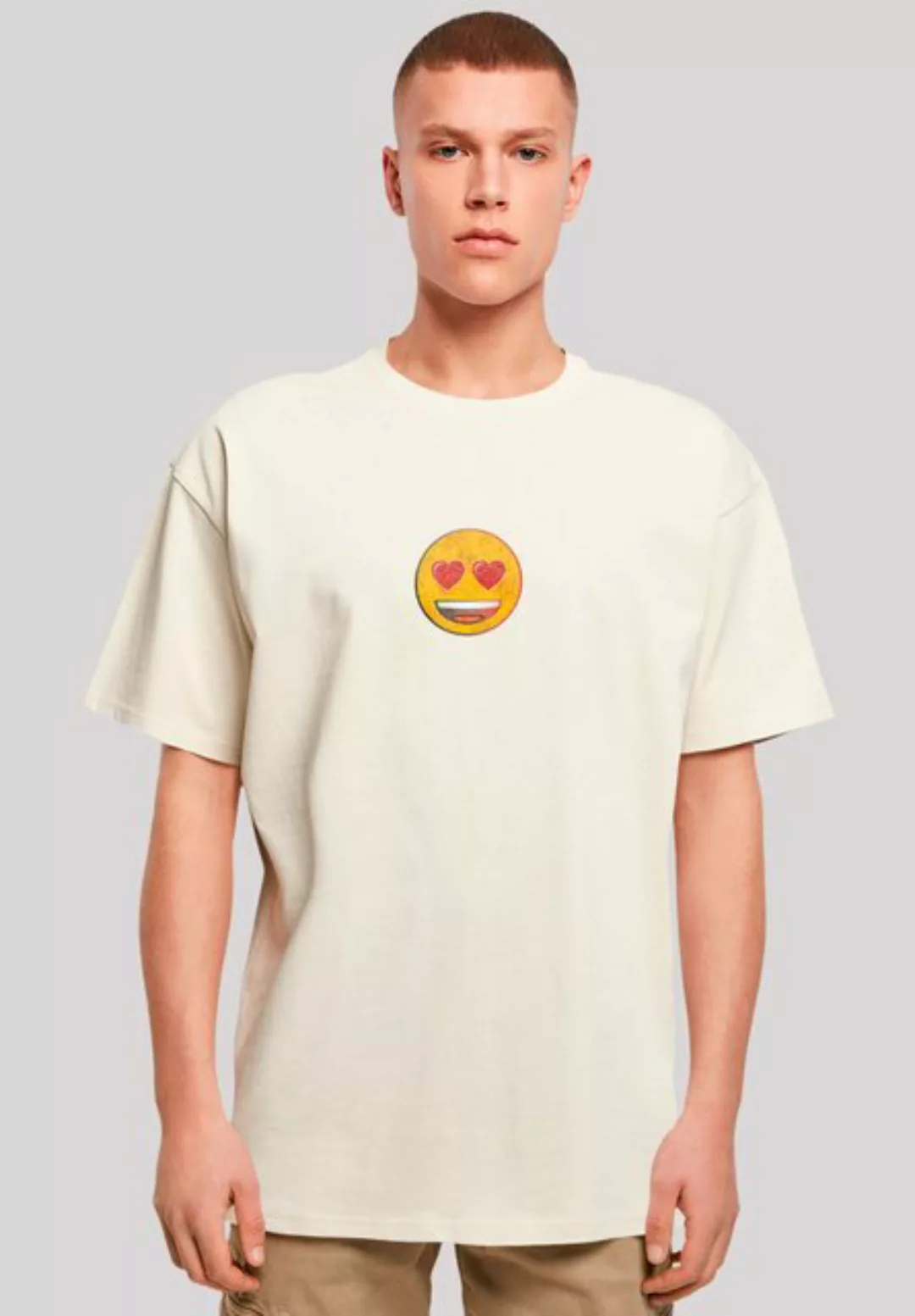 emoji couture T-Shirt Smiling furry yellow face Premium Qualität günstig online kaufen