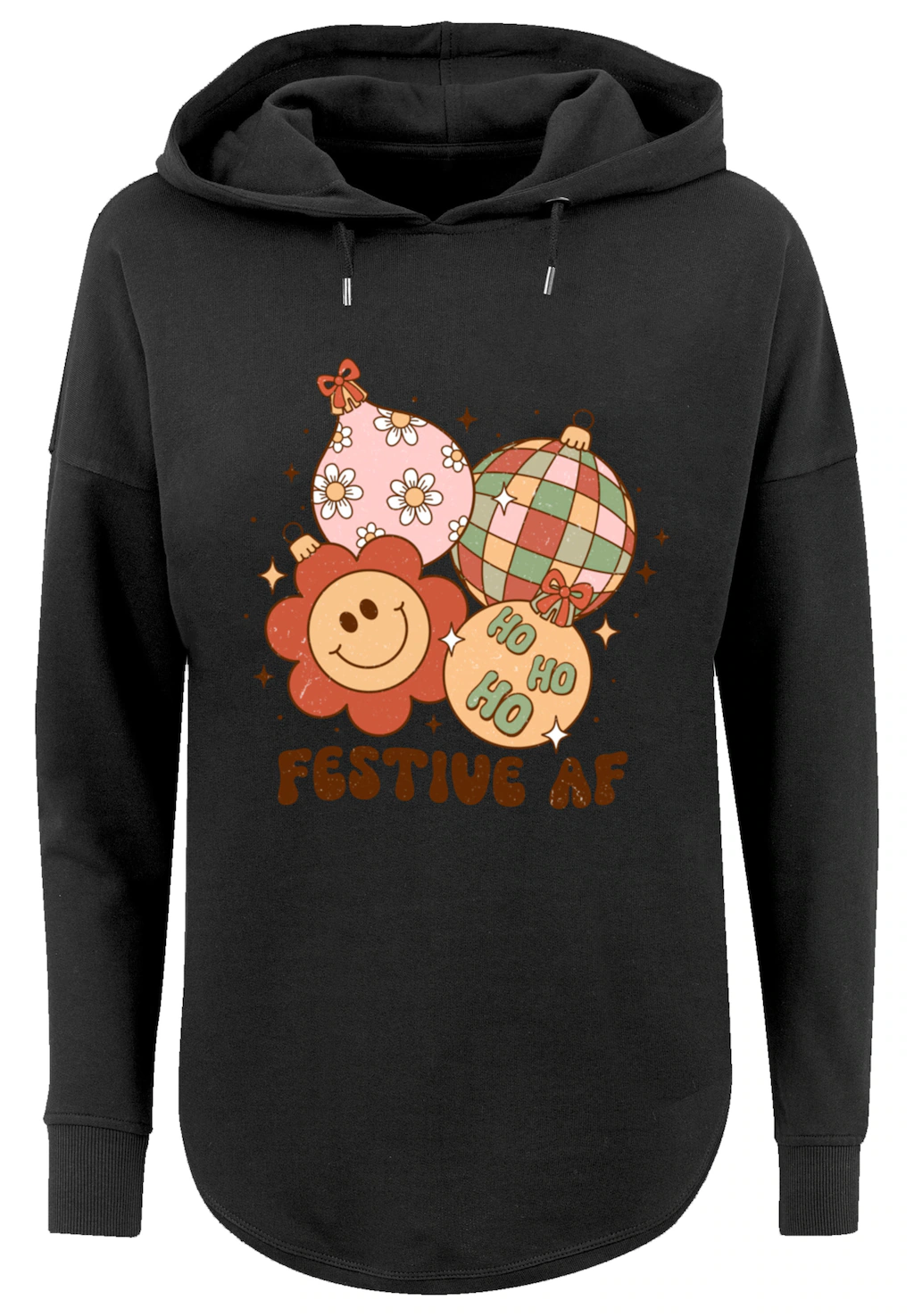 F4NT4STIC Kapuzenpullover Festive AF Weihnachten Tree Balls Premium Qualitä günstig online kaufen