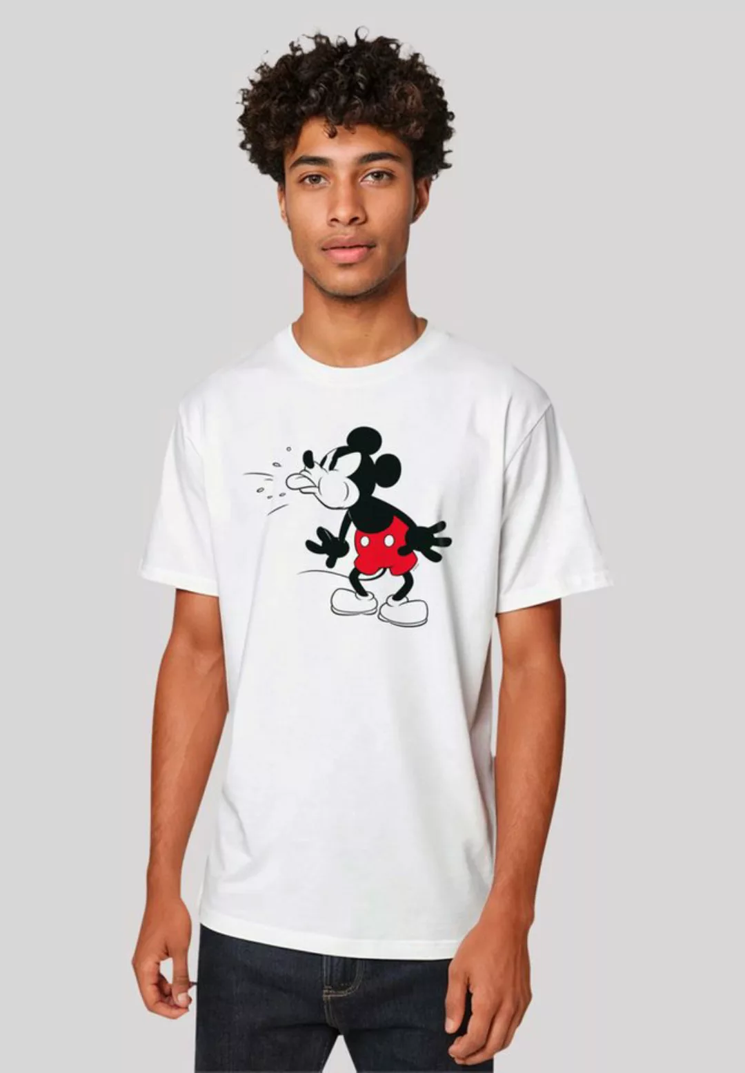 F4NT4STIC T-Shirt Disney Micky Maus Tongue Premium Qualität günstig online kaufen