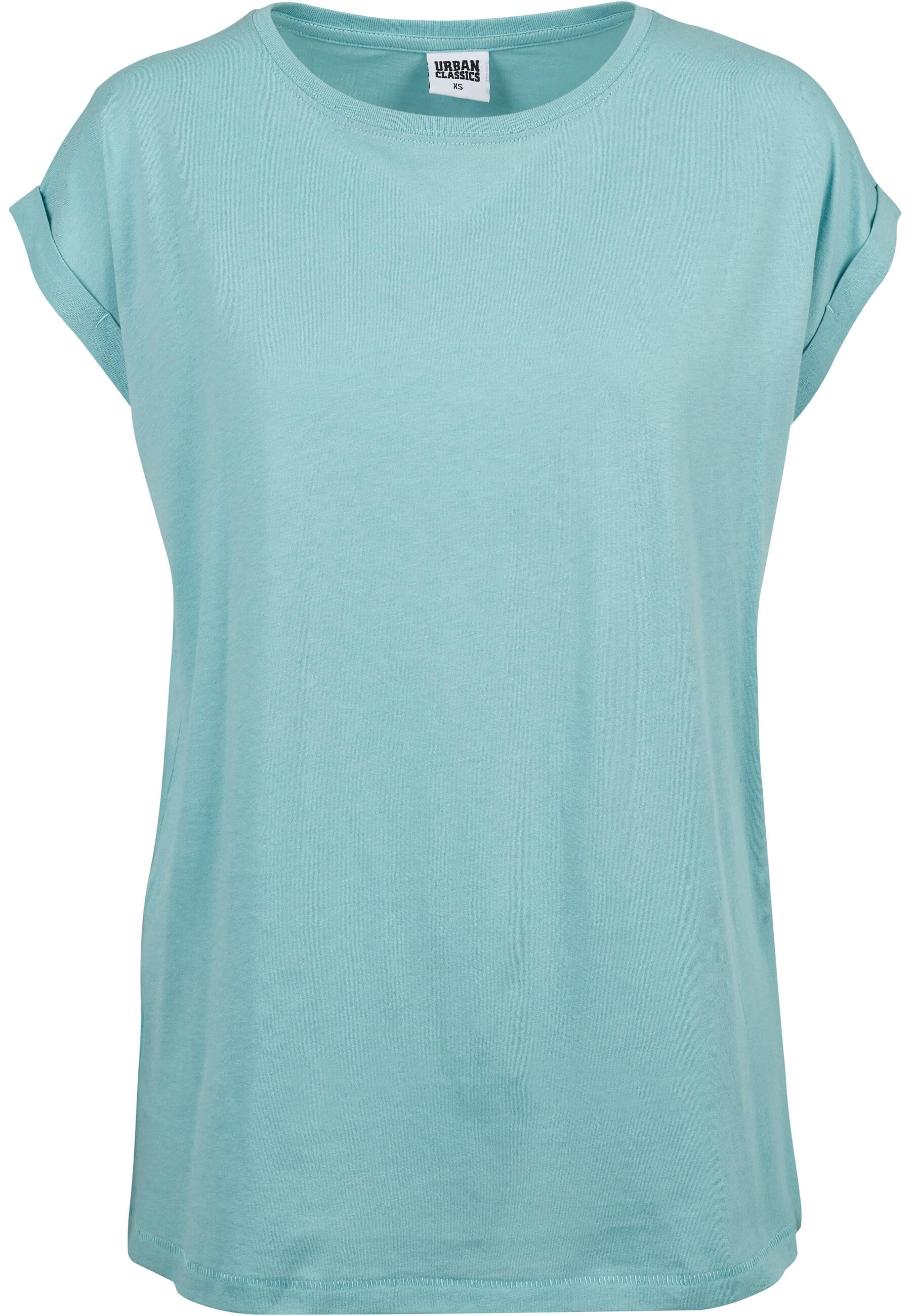 URBAN CLASSICS Kurzarmshirt "Urban Classics Damen Ladies Extended Shoulder günstig online kaufen