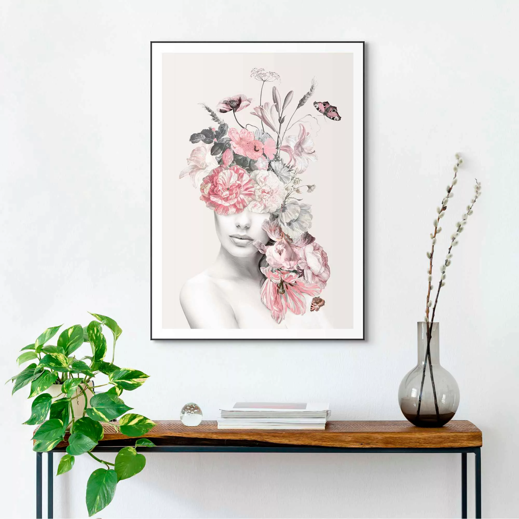 Reinders! Poster »Blumenfrau« günstig online kaufen