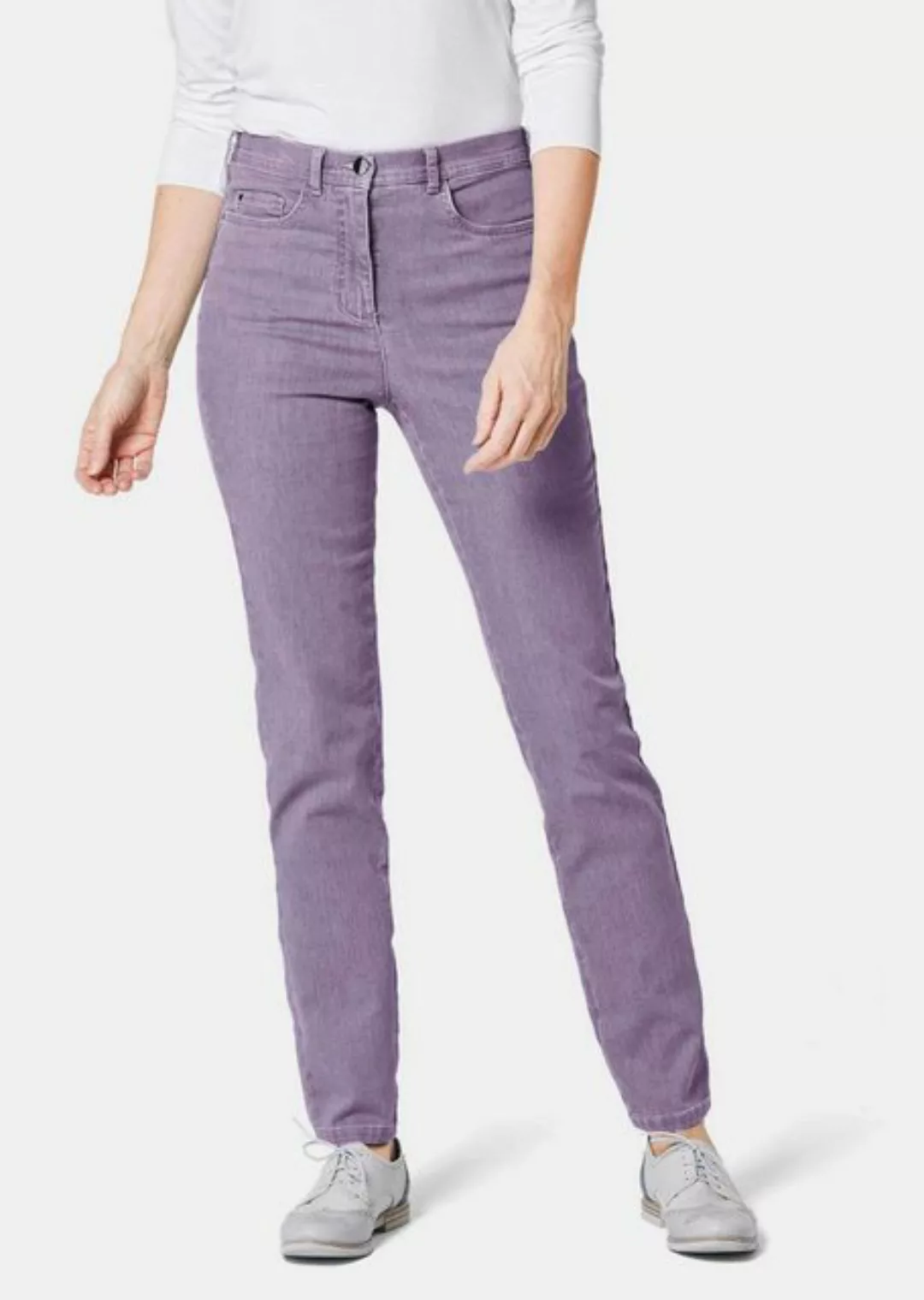 GOLDNER Bequeme Jeans Kurzgröße: Bequeme High-Stretch-Jeanshose günstig online kaufen