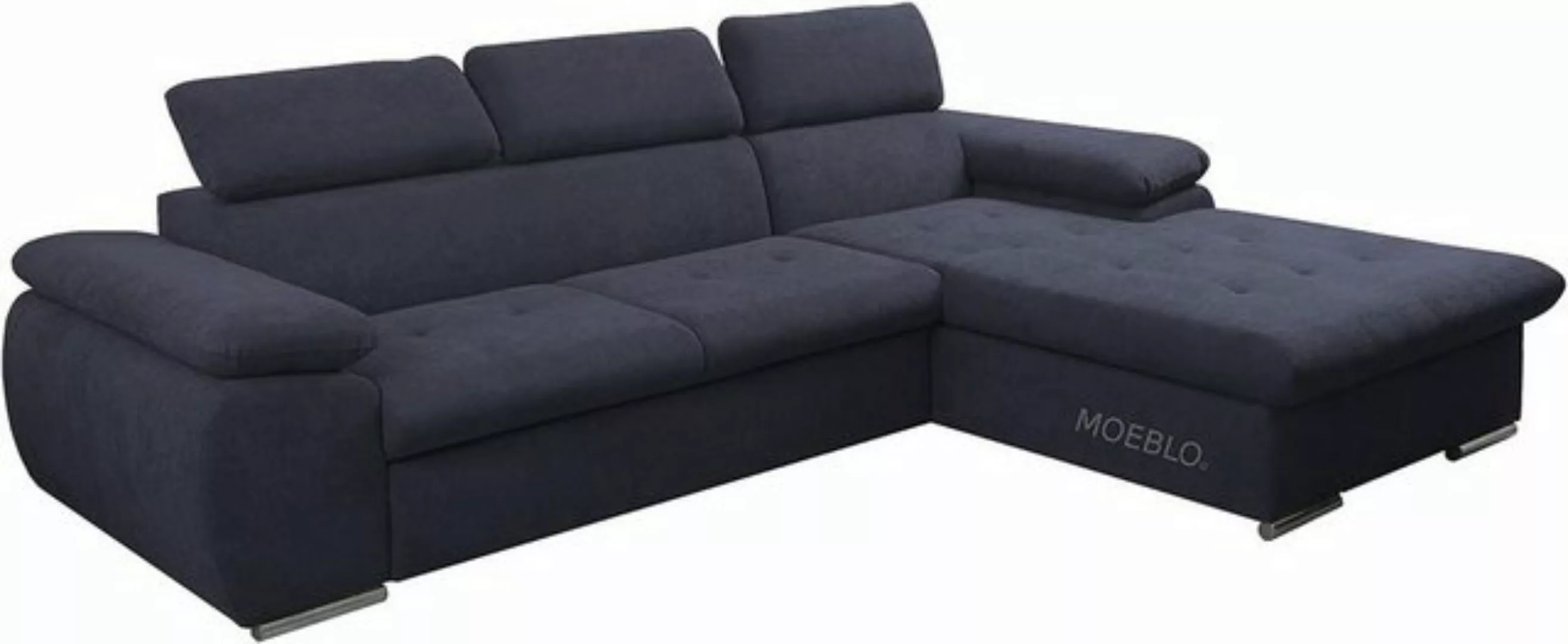 MOEBLO Ecksofa Nilux, Sofa Couch L-Form Polsterecke für Wohnzimmer, Schlafs günstig online kaufen