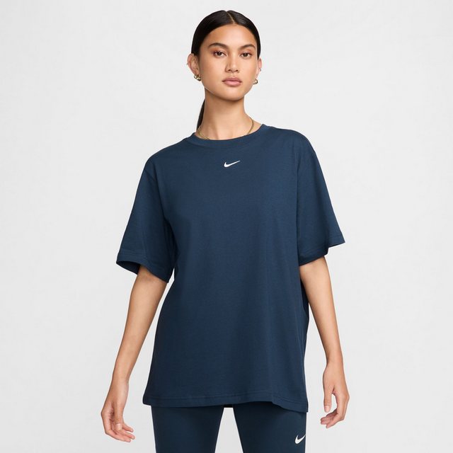 Nike Kurzarmshirt NSW Essential Damen-T-Shirt - Armory Navy günstig online kaufen